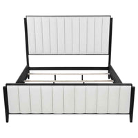 Brookmead 60-inch Upholstered Eastern King Bed Black
