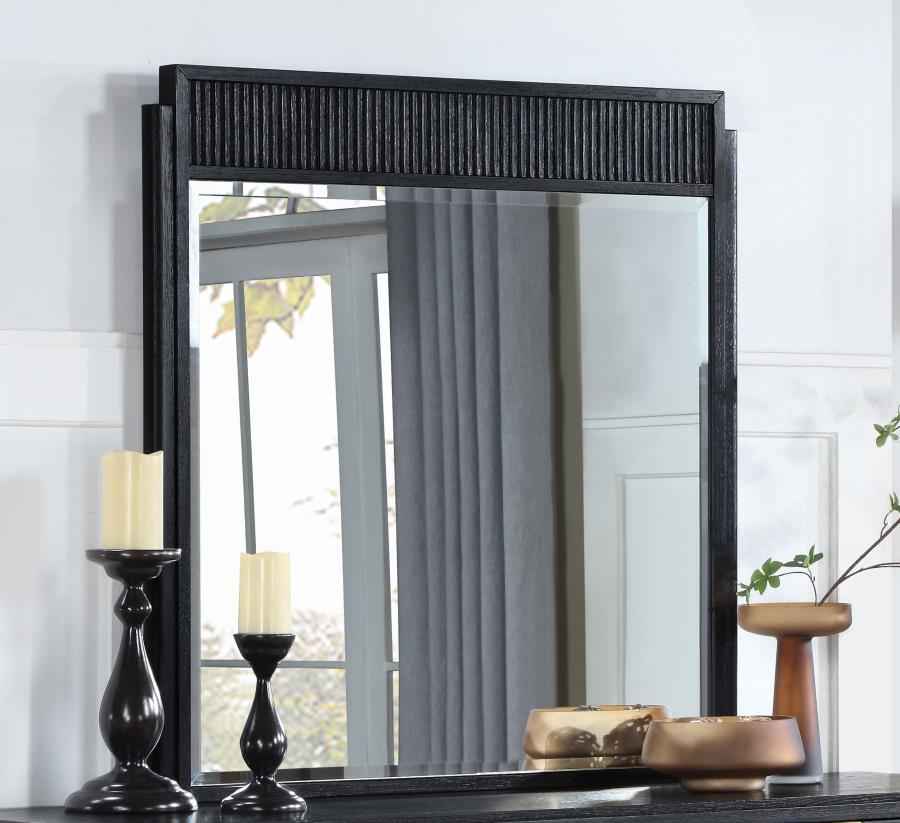 Brookmead Dresser Mirror Black - Home & Sleep Outlet