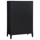 Brookmead 5-drawer Bedroom Chest Black - Home & Sleep Outlet