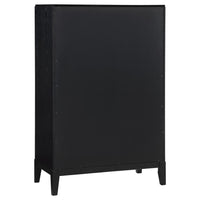 Brookmead 5-drawer Bedroom Chest Black - Home & Sleep Outlet
