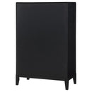 Brookmead 5-drawer Bedroom Chest Black - Home & Sleep Outlet