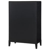 Brookmead 5-drawer Bedroom Chest Black - Home & Sleep Outlet
