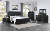 Brookmead 5-drawer Bedroom Chest Black - Home & Sleep Outlet
