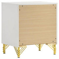 Lucia 4-piece Queen Bedroom Set Beige and White - Home & Sleep Outlet