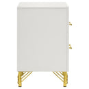 Lucia 2-drawer Nightstand Bedside Table White - Home & Sleep Outlet