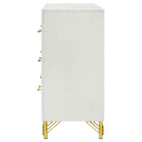 Lucia 6-drawer Dresser Cabinet White - Home & Sleep Outlet