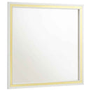 Lucia Dresser Mirror White - Home & Sleep Outlet