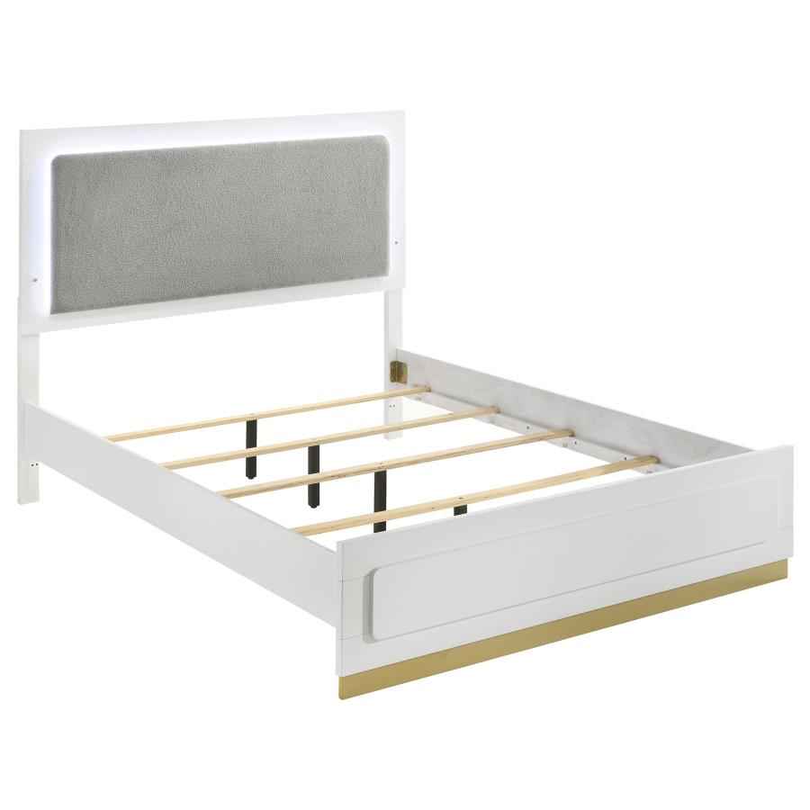 Caraway 5-piece California King Bedroom Set White - Home & Sleep Outlet