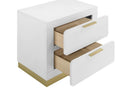 Caraway 2-drawer Nightstand White - Home & Sleep Outlet