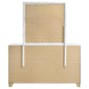 Caraway 6-drawer Dresser with Mirror White - Home & Sleep Outlet