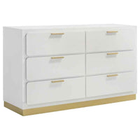Caraway 6-drawer Dresser White - Home & Sleep Outlet
