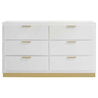 Caraway 6-drawer Dresser White - Home & Sleep Outlet