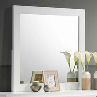 Caraway Dresser Mirror White - Home & Sleep Outlet