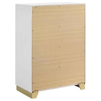 Caraway 4-drawer Bedroom Chest White - Home & Sleep Outlet