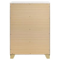 Caraway 4-drawer Bedroom Chest White - Home & Sleep Outlet