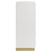 Caraway 4-drawer Bedroom Chest White - Home & Sleep Outlet