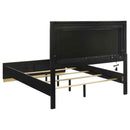 Caraway 5-piece Eastern King Bedroom Set Black - Home & Sleep Outlet