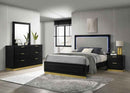 Caraway 4-piece Queen Bedroom Set Black - Home & Sleep Outlet