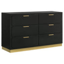 Caraway 4-piece Queen Bedroom Set Black - Home & Sleep Outlet
