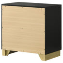 Caraway 2-drawer Nightstand Black - Home & Sleep Outlet