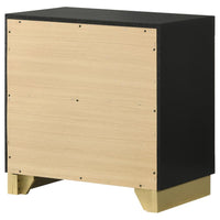 Caraway 2-drawer Nightstand Black - Home & Sleep Outlet