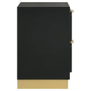 Caraway 2-drawer Nightstand Black - Home & Sleep Outlet