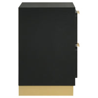 Caraway 2-drawer Nightstand Black - Home & Sleep Outlet