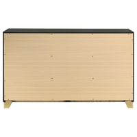 Caraway 6-drawer Dresser Black - Home & Sleep Outlet