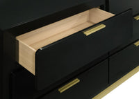 Caraway 6-drawer Dresser Black - Home & Sleep Outlet