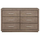 Kenora 6-drawer Dresser Barley Brown