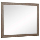Kenora Dresser Mirror Barley Brown