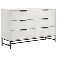 Sonora 4-piece Eastern King Bedroom Set White