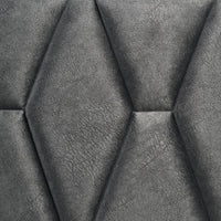 Sonora Queen Upholstered Panel Bed White