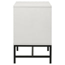 Sonora 2-drawer Nightstand Bedside Table White