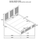 Terrace 5-piece California King Bedroom Set Ash Brown