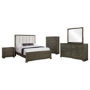 Gran Park 5-piece California King Bedroom Set Dark Cocoa