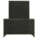 Gran Park 6-drawer Dresser and Mirror Dark Cocoa