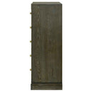 Gran Park 5-drawer Bedroom Chest of Drawers Dark Cocoa