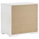 Ives 4-piece Queen Bedroom Set White High Gloss