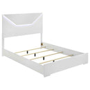 Ives 5-piece Queen Bedroom Set White High Gloss