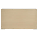 Ives 6-drawer Dresser Cabinet White High Gloss