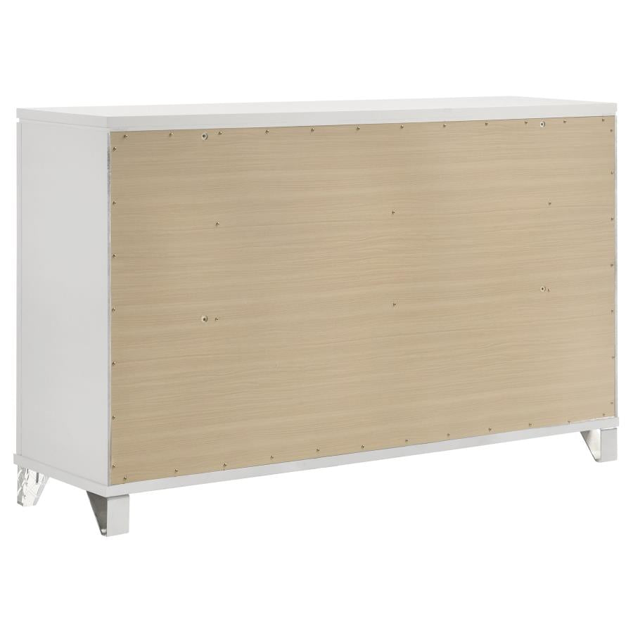 Marmore 4-piece Queen Bedroom Set White