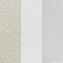 Marmore 64-inch Queen Panel Bed LED Headboard White