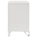 Marmore 2-drawer Nightstand Bedside Table White