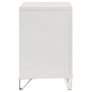 Marmore 2-drawer Nightstand Bedside Table White