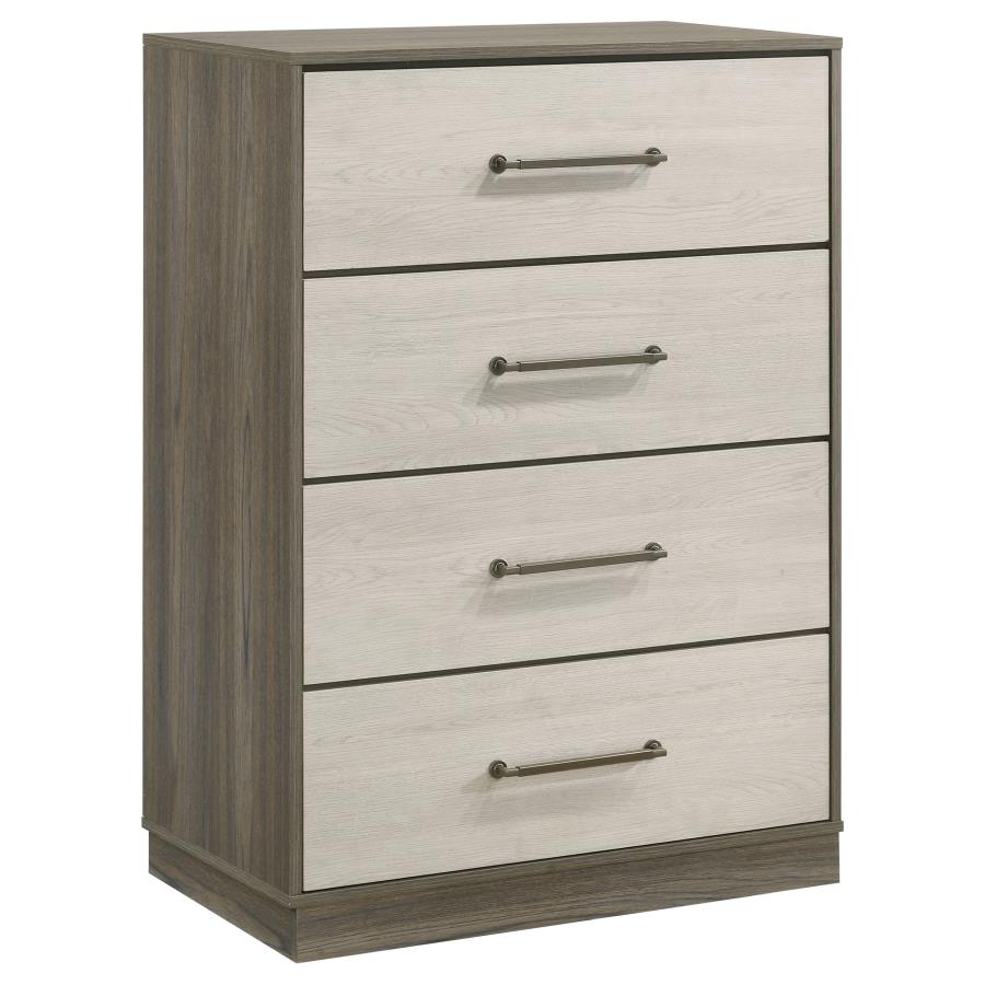 Fenwick 5-piece Queen Bedroom Set Grey Oak