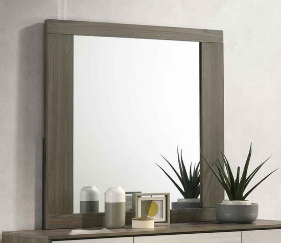 Fenwick Dresser Mirror Grey Oak