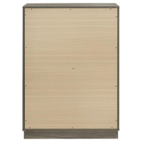 Fenwick 4-drawer Chest of Drawers Grey Oak