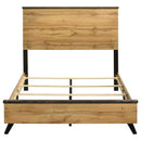 Kaywood 52-inch Full Panel Bed Natural Pine
