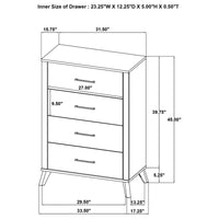Kaywood 5-piece Queen Bedroom Set Natural Pine
